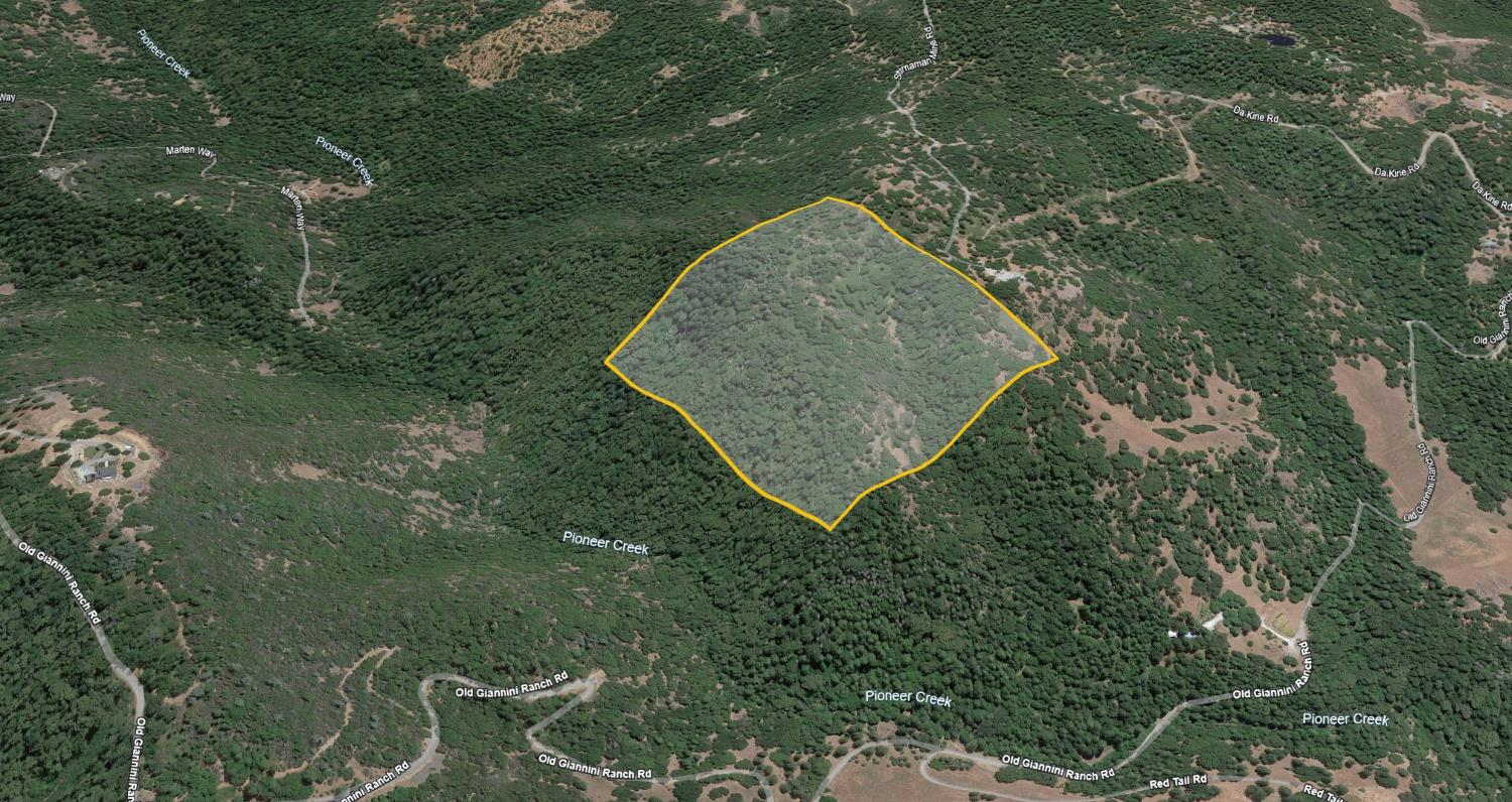 0 Old Giannini Ranch Road Volcano, CA 95689 - Photo 28 of 30 an aerial view of a house