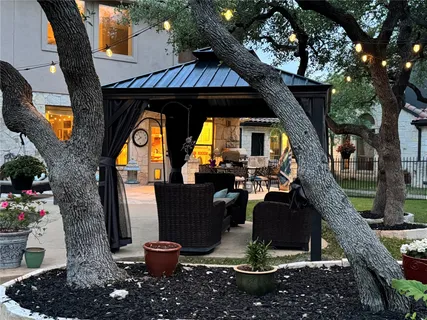 a view of outdoor space and patio
