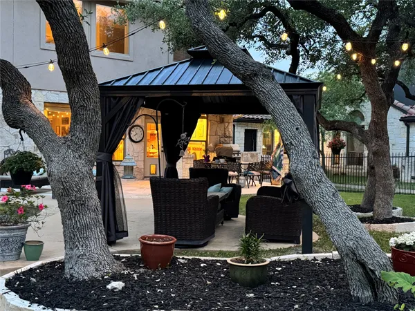 a view of outdoor space and patio