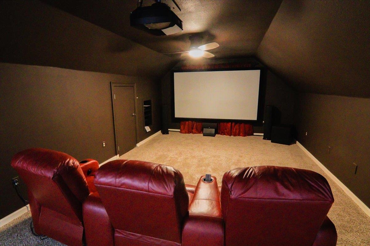 343 Cullum Road Munford, TN 38058 - Photo 21 of 25 Awesome media room with 120 In. Screen. Three electric chairs for comfortable viewing. Surround sound and equipment included.