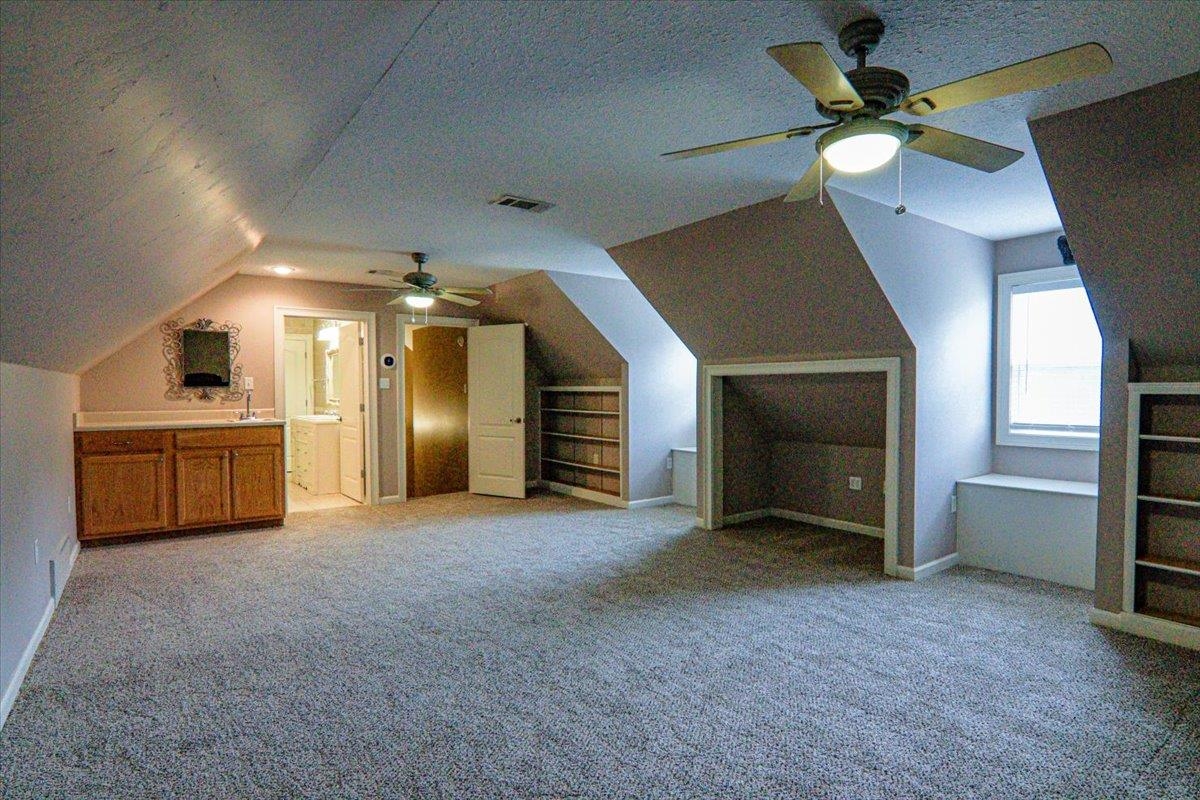 343 Cullum Road Munford, TN 38058 - Photo 22 of 25 This area is upstairs with the media room. It could all be used as another Bedroom suite and it has its own bath.