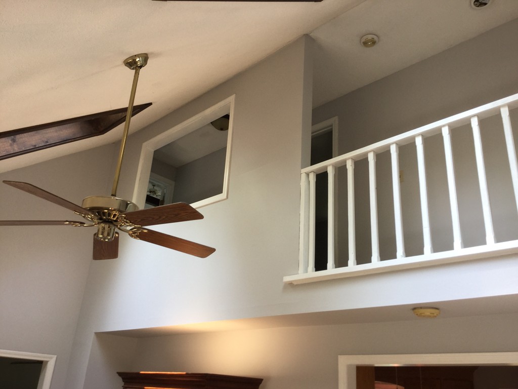 28 Deerfield Road Mashpee, MA 02649 - Photo 7 of 19 a view of a hallway with a ceiling fan