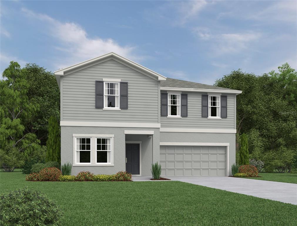 1646 Cane Bamboo Drive St. Cloud, FL 34771 - Photo 1 of 1 a front view of house with yard and green space