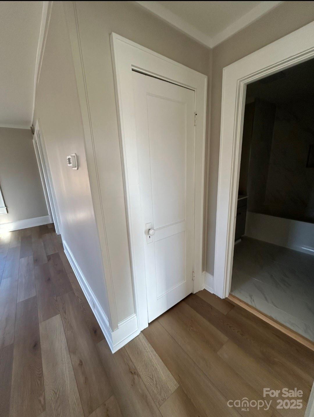 36040 Palestine Road Albemarle, NC 28001 - Photo 21 of 43 a view of a hallway with wooden floor