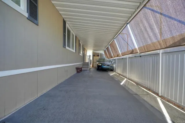 a view of a house with a stairs