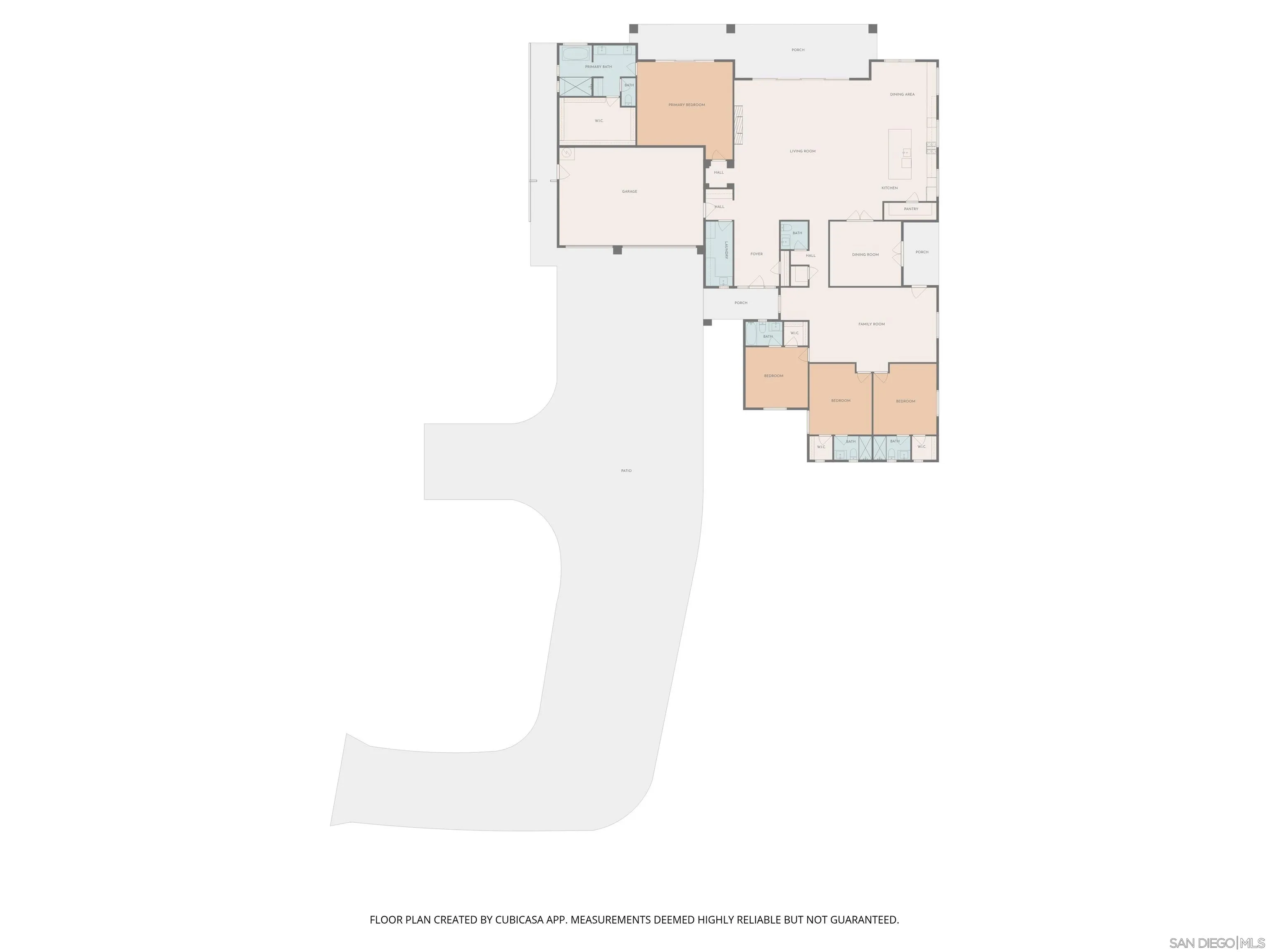 16925 Old Coach Road Poway, CA 92064 - Photo 53 of 53 a picture of a floor plan
