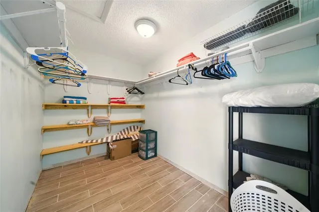 a view of storage and utility room