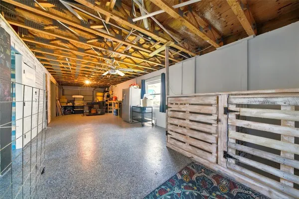 a view of a storage & utility room