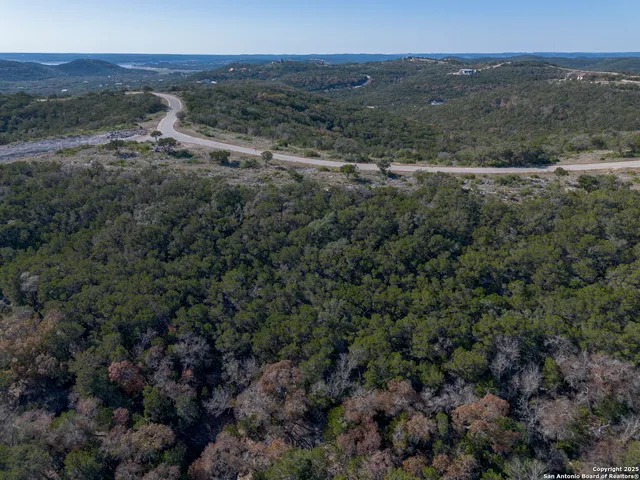 an aerial view of forest
