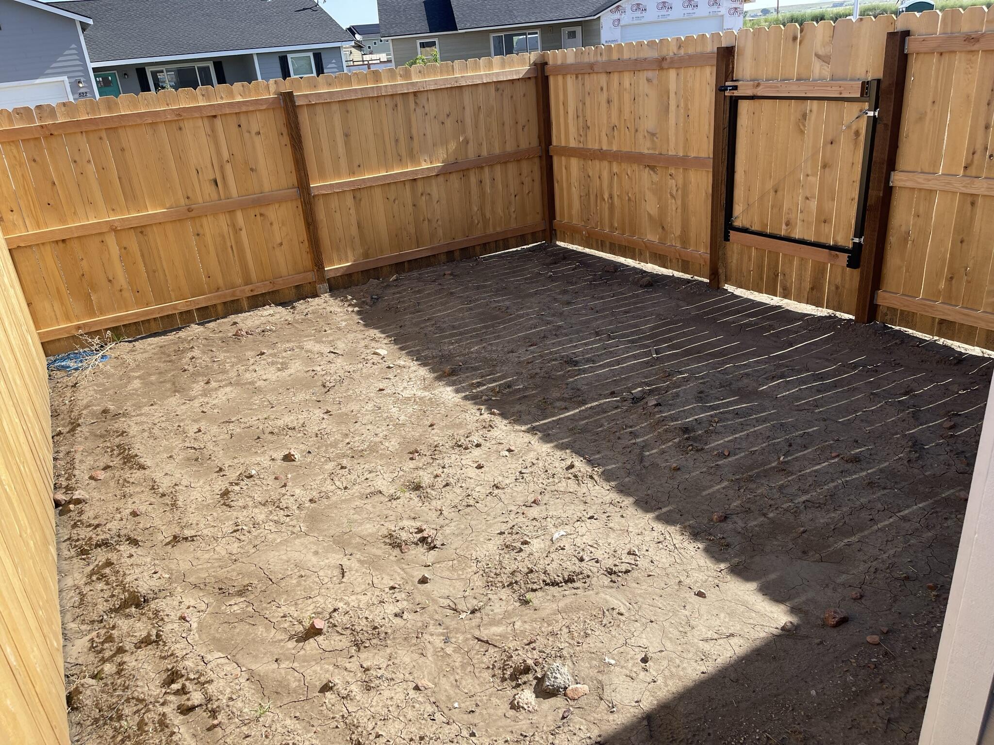 555 Scenic Loop Culver, OR 97734 - Photo 20 of 38 Private courtyard off primary allows for hot tub, patio chair set, dog kennel, or...?