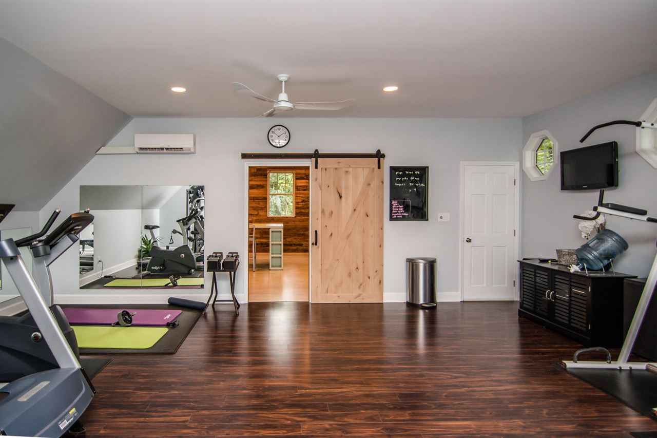 10321 Six Forks Road Raleigh, NC 27615 - Photo 23 of 30 Gym in Barn