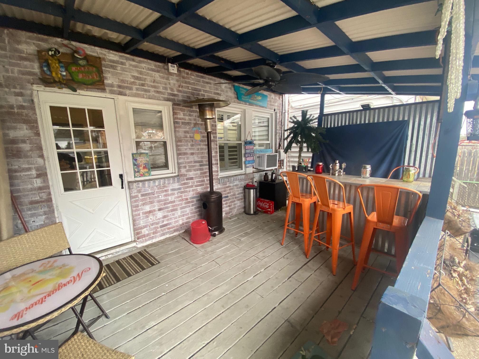 409 Old Riverside Road Brooklyn, MD 21225 - Photo 26 of 34 Covered Deck Alt. View