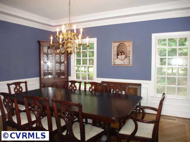12005 Reeds Bluff Lane Midlothian, VA 23113 - Photo 5 of 10 a view of a dining room with furniture and window