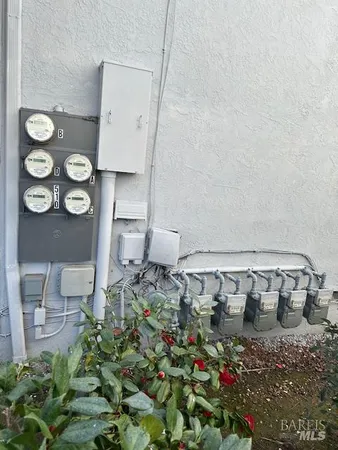 a view of a back yard of the house