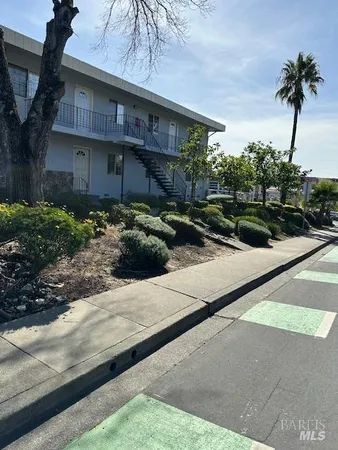 a view of a small space