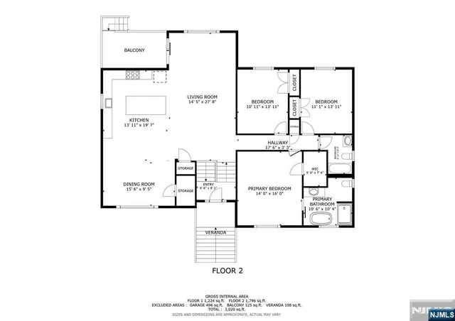 $1,399,000 | 133 Morristown Place, Paramus, NJ 07652