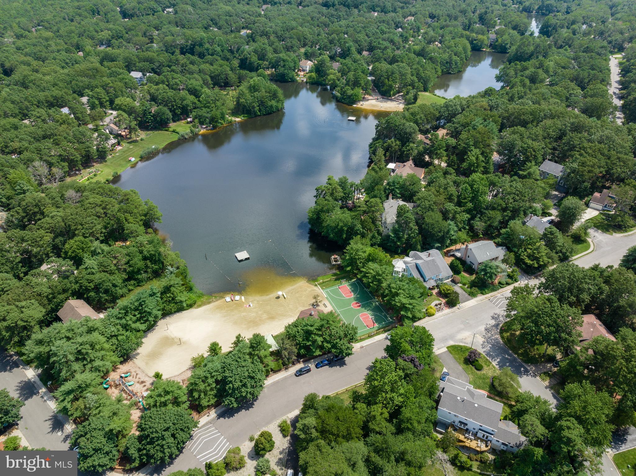 26 Brookview Drive Voorhees, NJ 08043 - Photo 41 of 50 an aerial view of a house with yard and outdoor seating