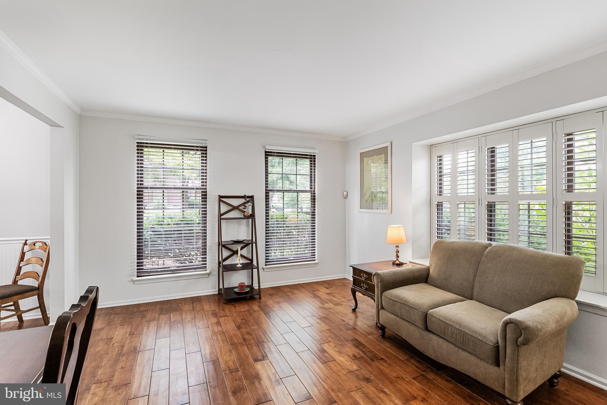 26 Brookview Drive Voorhees, NJ 08043 - Photo 9 of 50 a living room with furniture and wooden floor