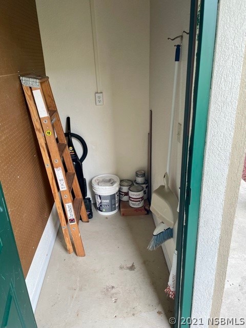 830 Airport Road, Unit 202 Port Orange, FL 32128 - Photo 33 of 35 a bathroom with a toilet and a shower