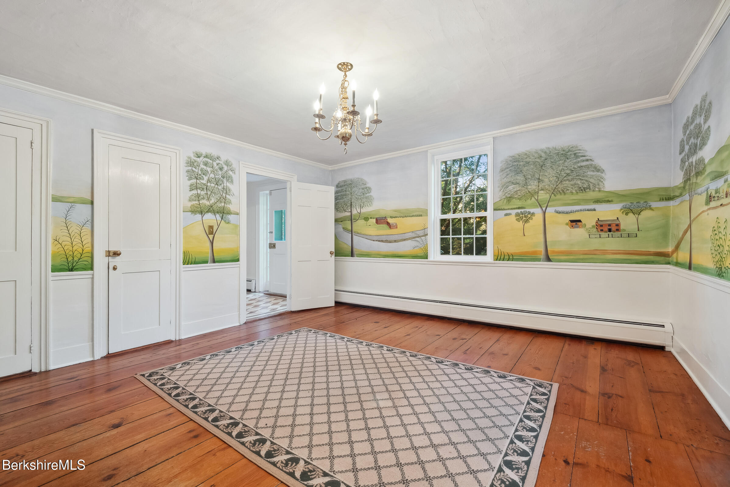 82 East Main Street Stockbridge, MA 01262 - Photo 24 of 52 a view of an empty room with window and wooden floor