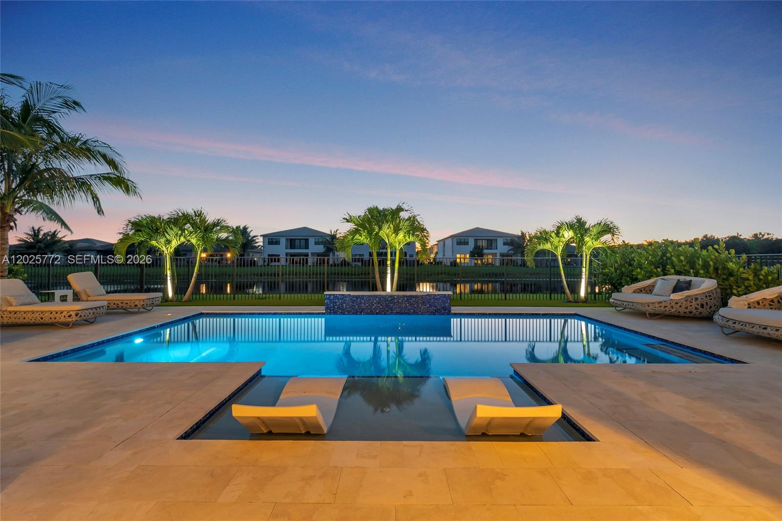 17023 Wandering Wave Avenue Boca Raton, FL 33496 - Photo 68 of 84 a view of swimming pool with seating space