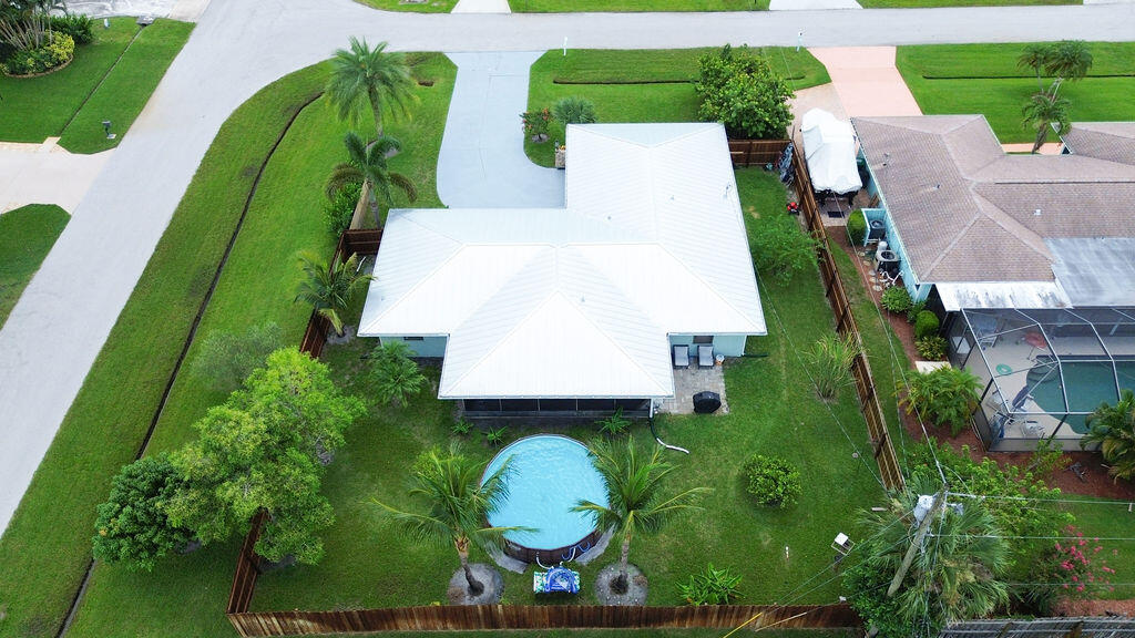 2402 Southeast Pinero Road Port St. Lucie, FL 34952 - Photo 20 of 45 an aerial view of a house