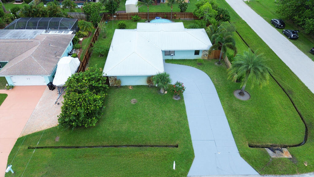 2402 Southeast Pinero Road Port St. Lucie, FL 34952 - Photo 21 of 45 an aerial view of a house