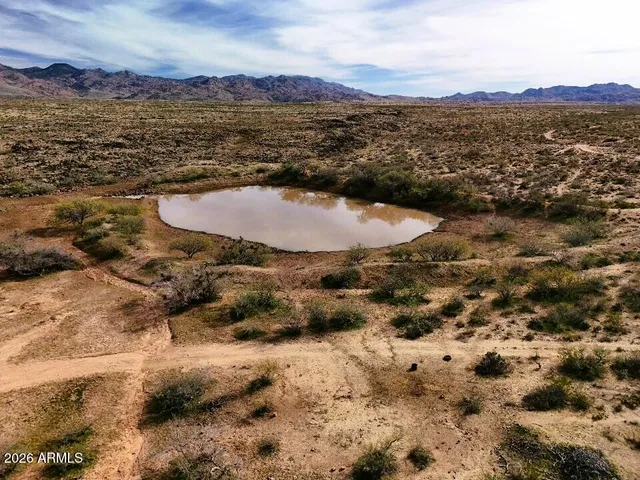 a view of city and mountain