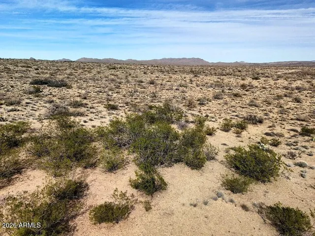 a view of a large body of water with a mountain in the background