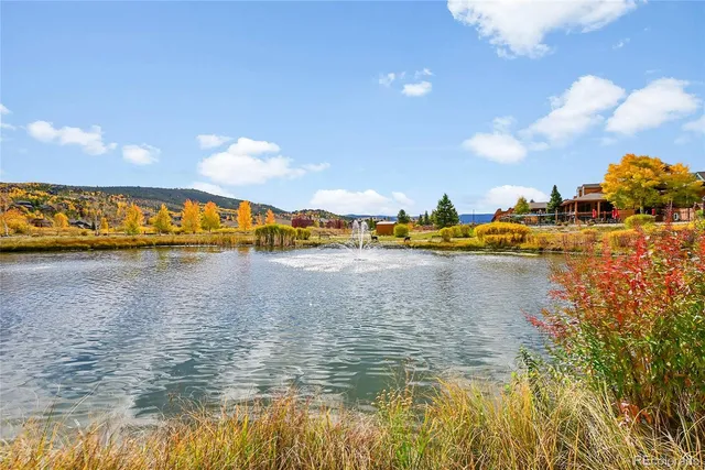 a view of an ocean and beach