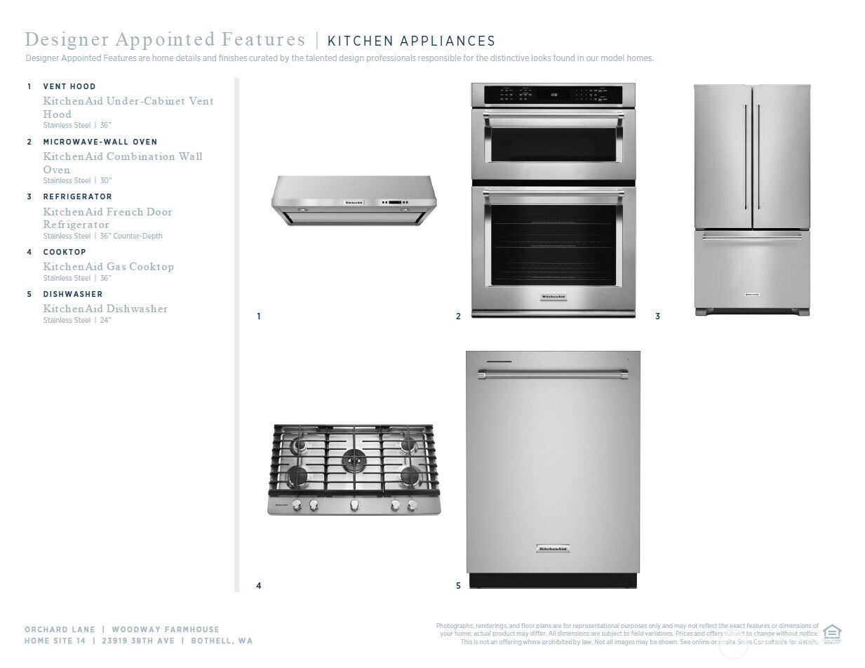 23919 38th Avenue Southeast Bothell, WA 98021 - Photo 11 of 16 a kitchen with a refrigerator and a stove