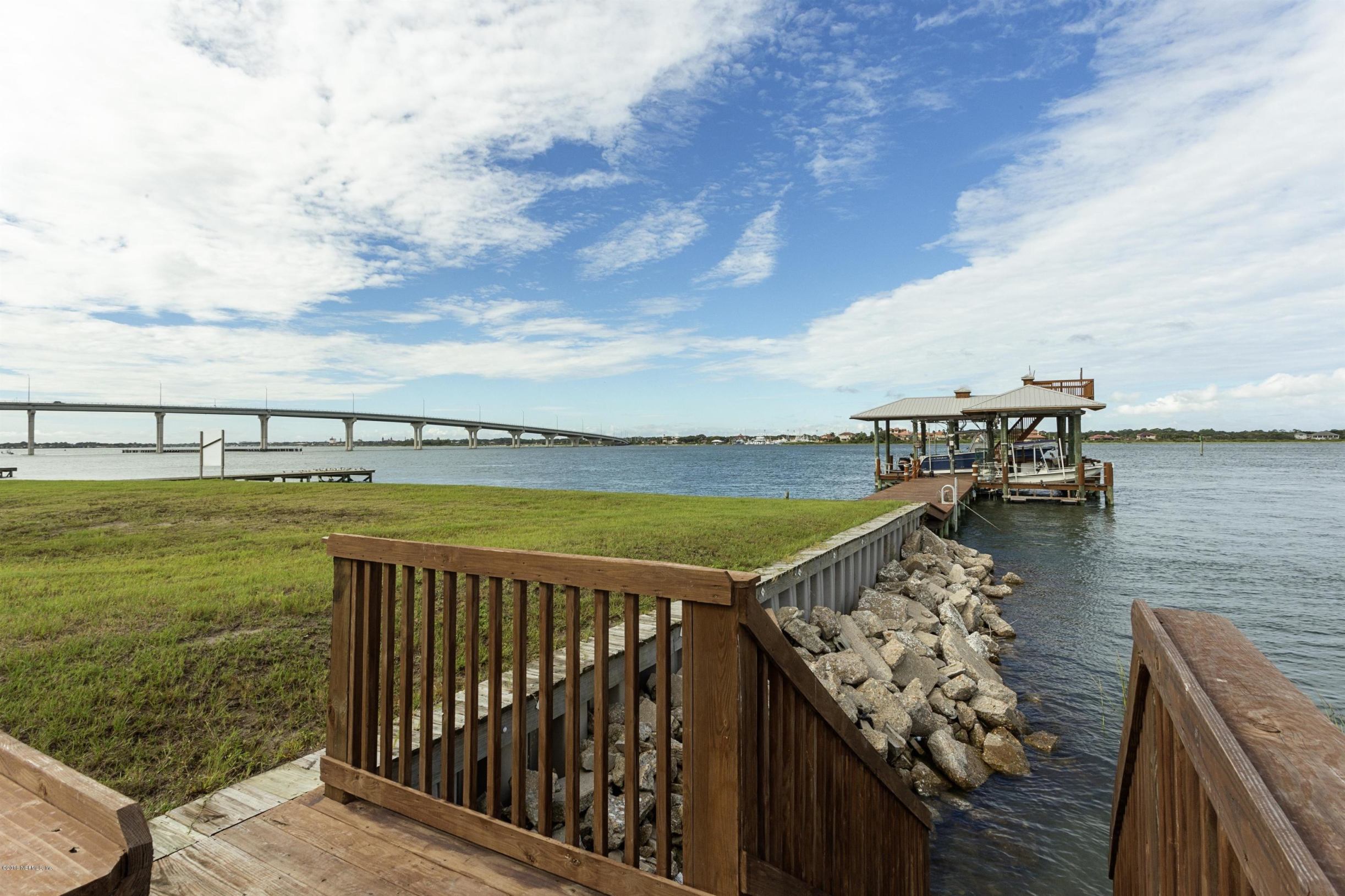 249 Rivershore Lane St. Augustine, FL 32084 - Photo 10 of 22 a view of a lake with outdoor seating