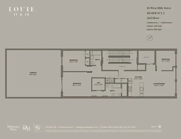 $3,250,000 | 16 West 18th Street, Unit 2 | Flatiron