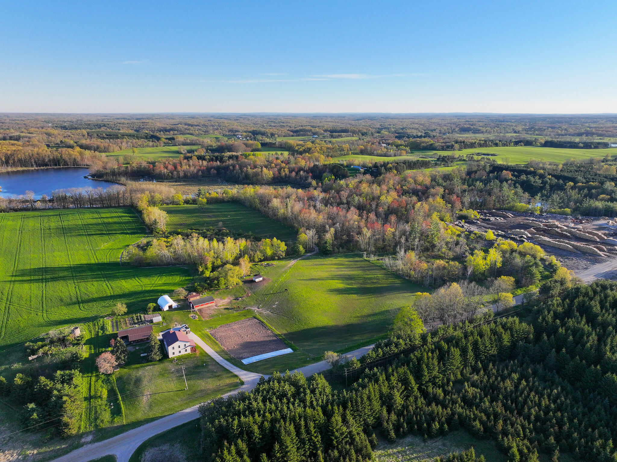 17463 Sunrise Lake Road Leroy, MI 49655 - Photo 42 of 62 DJI_20260504202612_0465_D