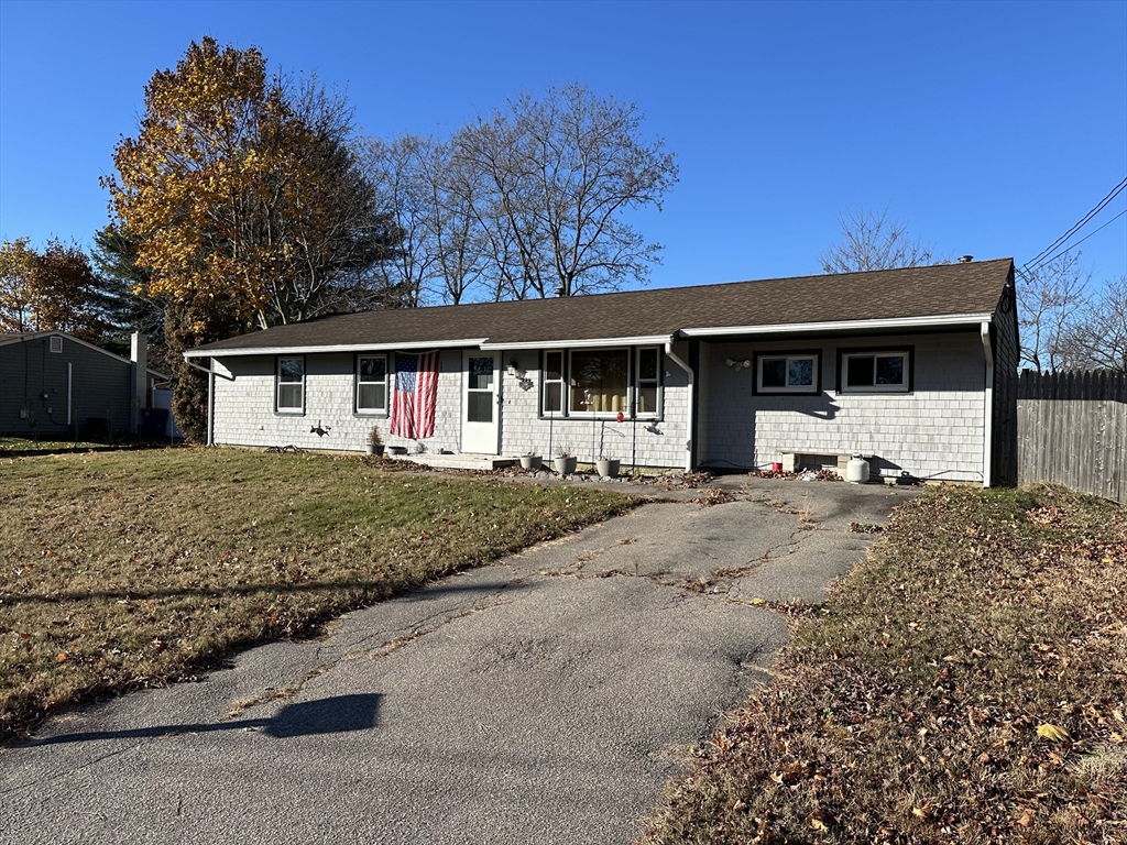 14 Dennis Lane Wareham, MA 02571 - Photo 1 of 33 a front view of a house with a yard