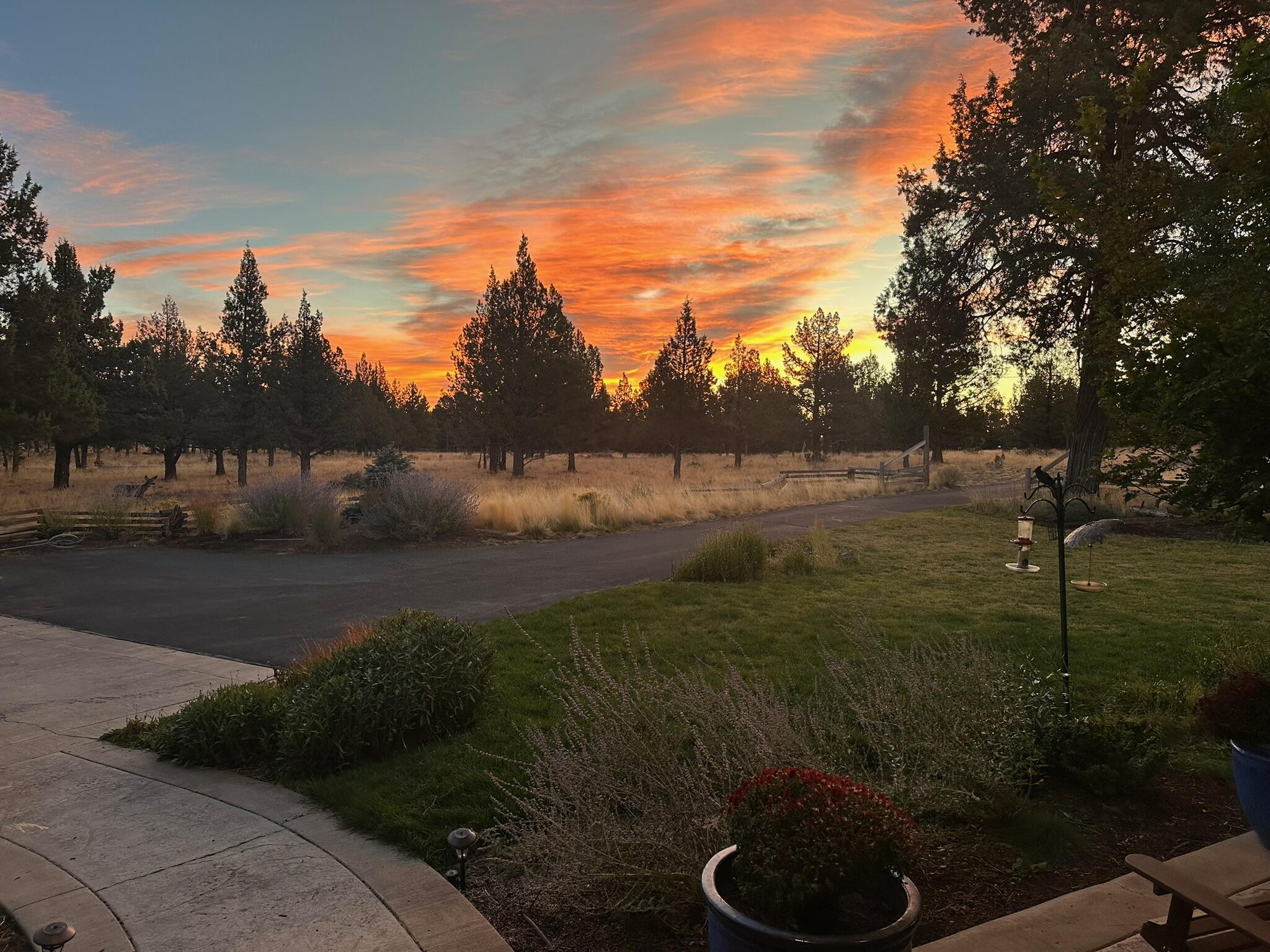Sunrise from the Front Door