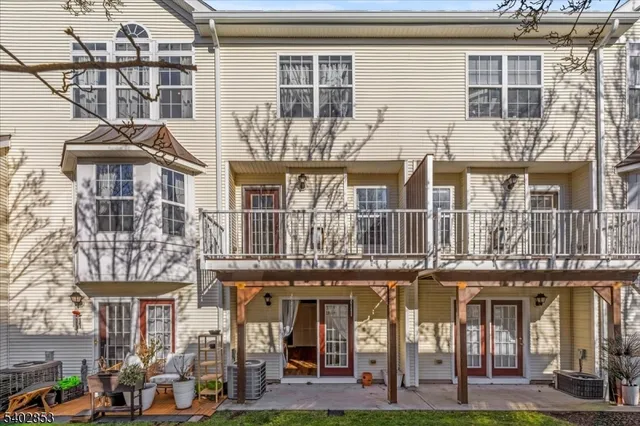 front view of a building with a street