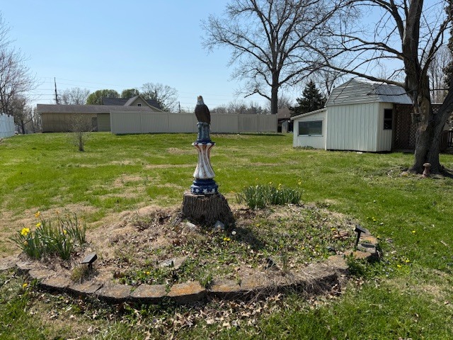 302 West Ward Street Energy, IL 62933 - Photo 27 of 37 a view of a garden with a tree