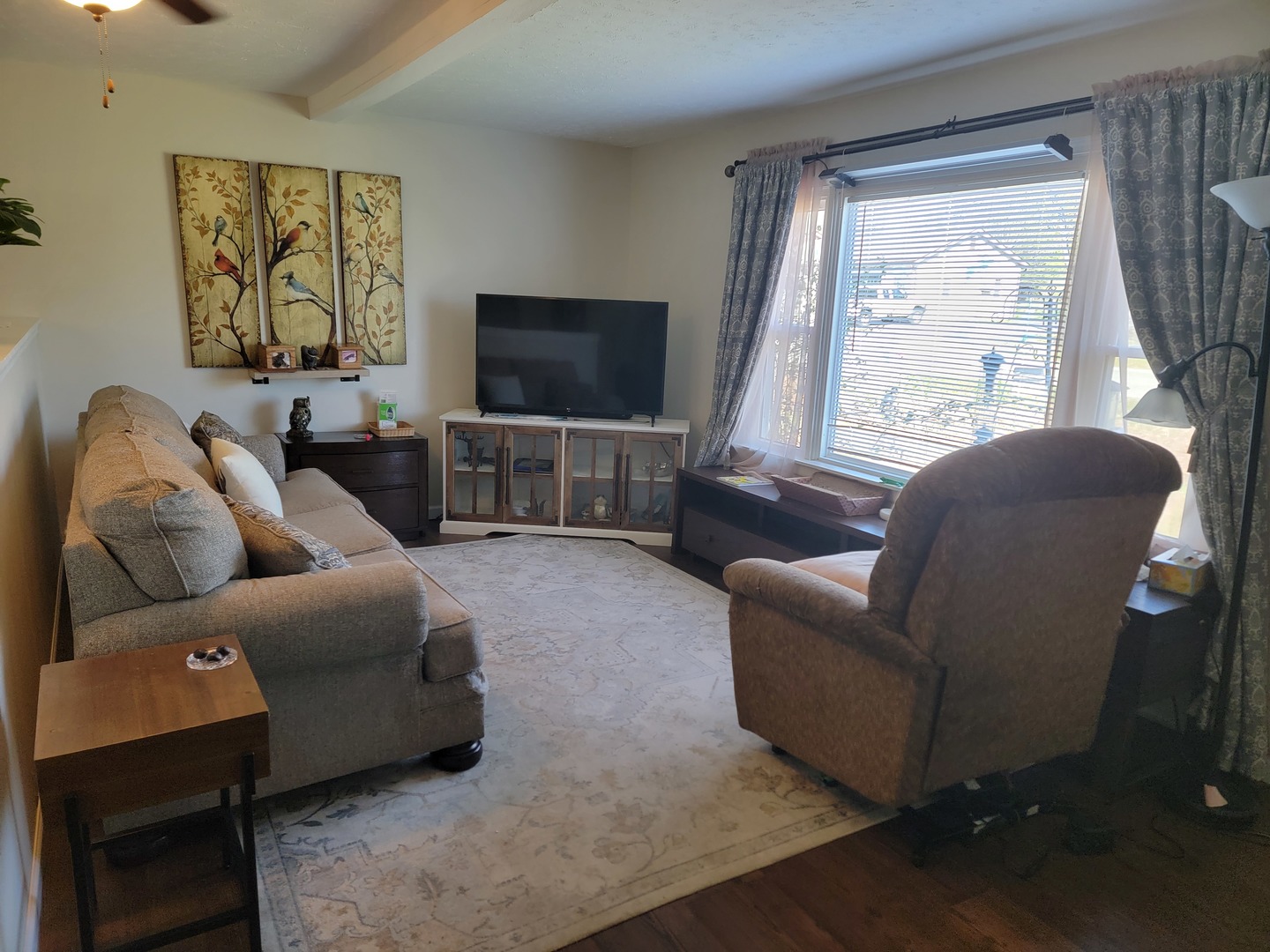 302 West Ward Street Energy, IL 62933 - Photo 36 of 37 a living room with furniture and a flat screen tv