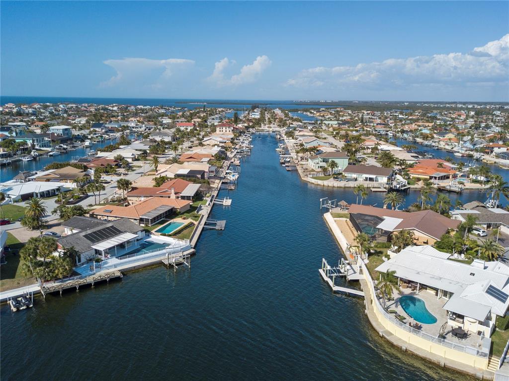 4964 South Shore Drive New Port Richey, FL 34652 - Photo 55 of 69 an aerial view of a house