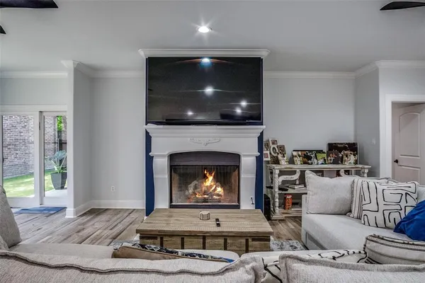 a kitchen with a dining table and chairs