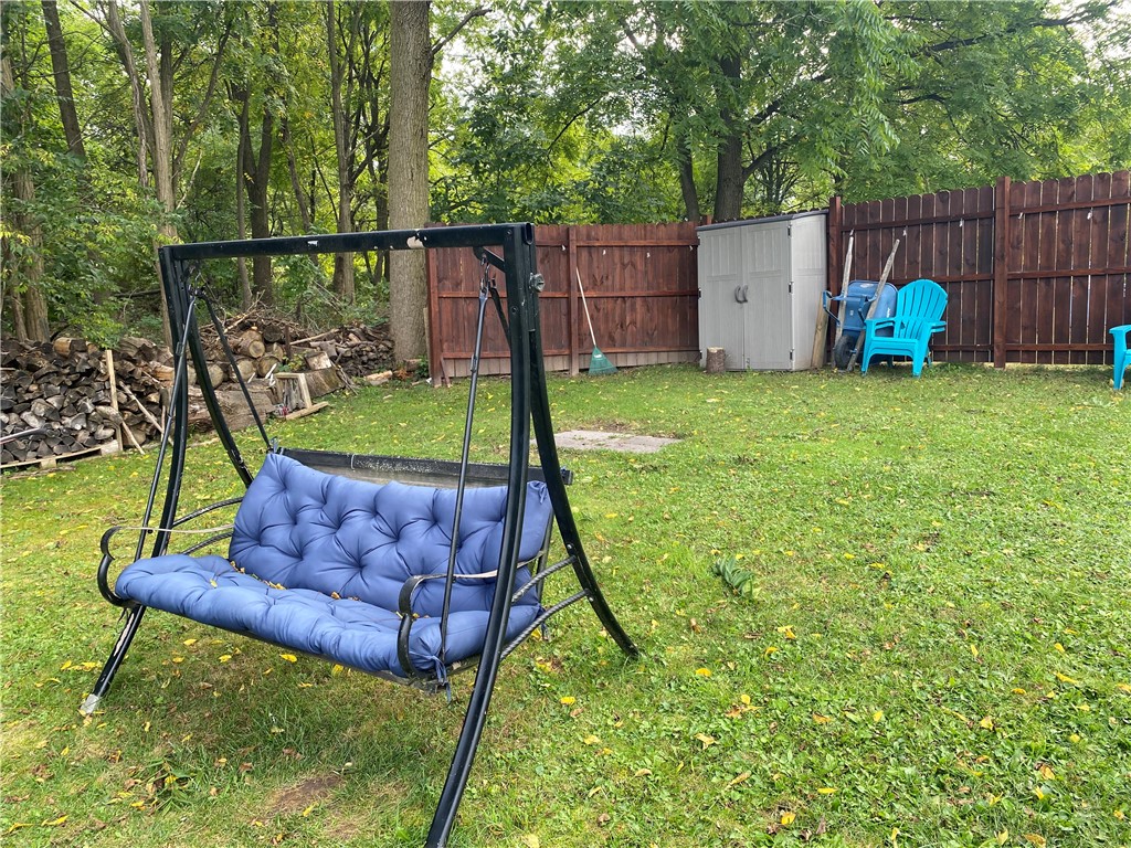 263 Edgett Street Arcadia, NY 14513 - Photo 3 of 26 Backyard