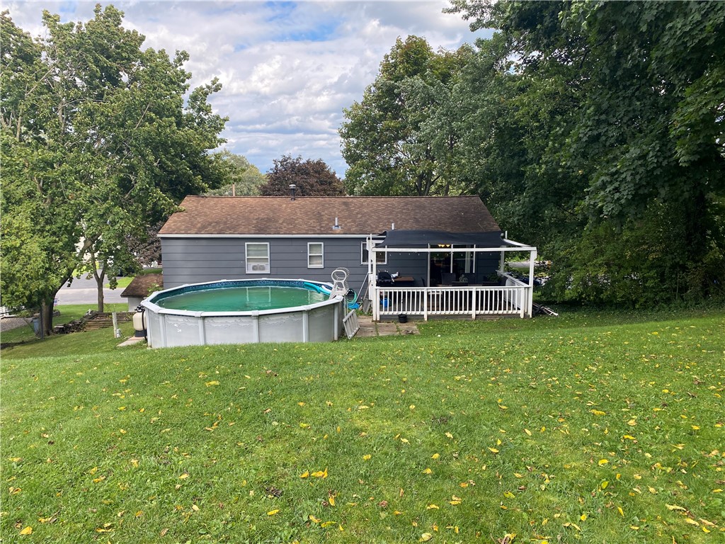 263 Edgett Street Arcadia, NY 14513 - Photo 5 of 26 Looking back towards the house