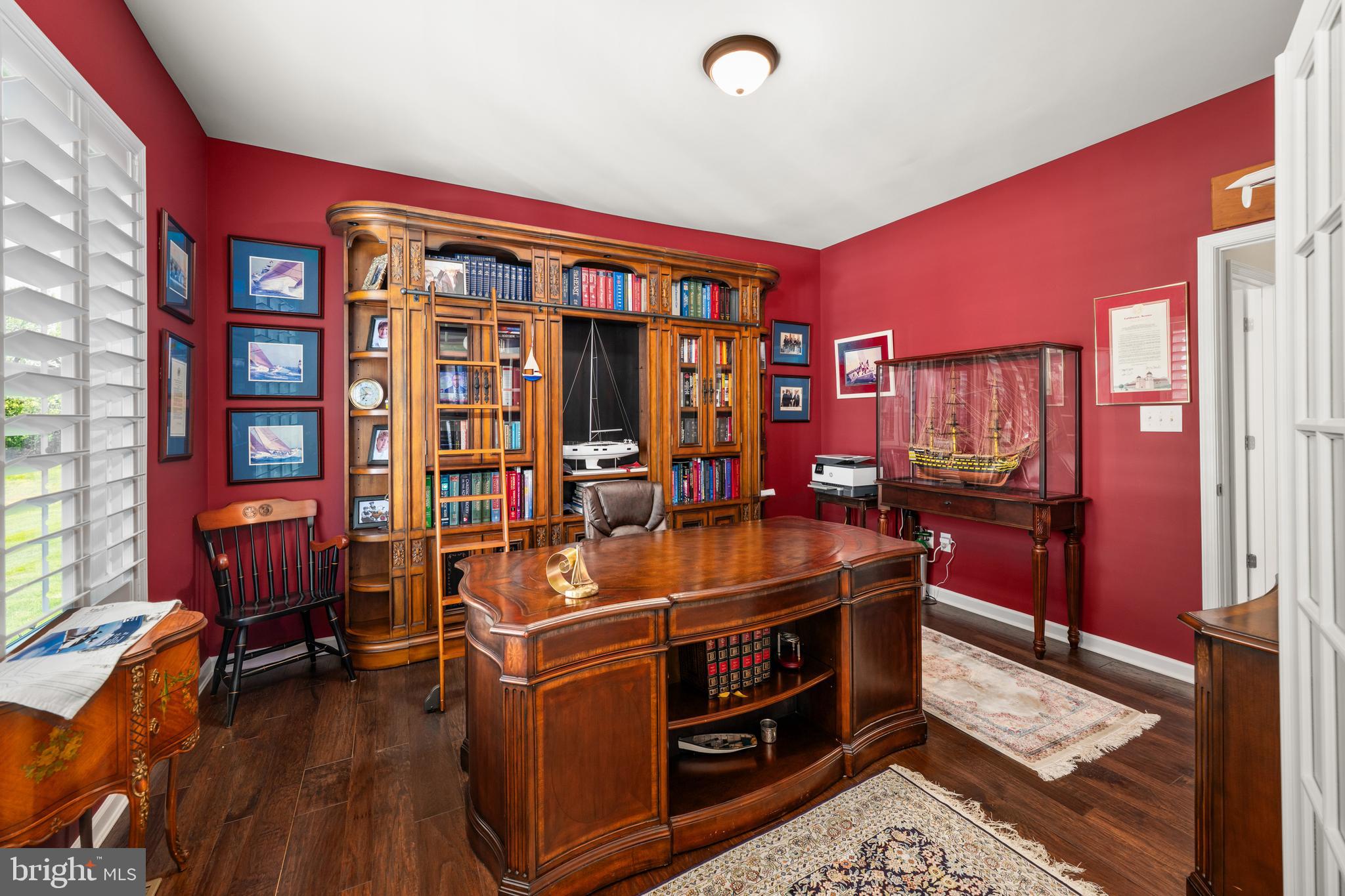 16624 Shoal Road Lewes, DE 19958 - Photo 16 of 67 Spacious home office with hardwood floors