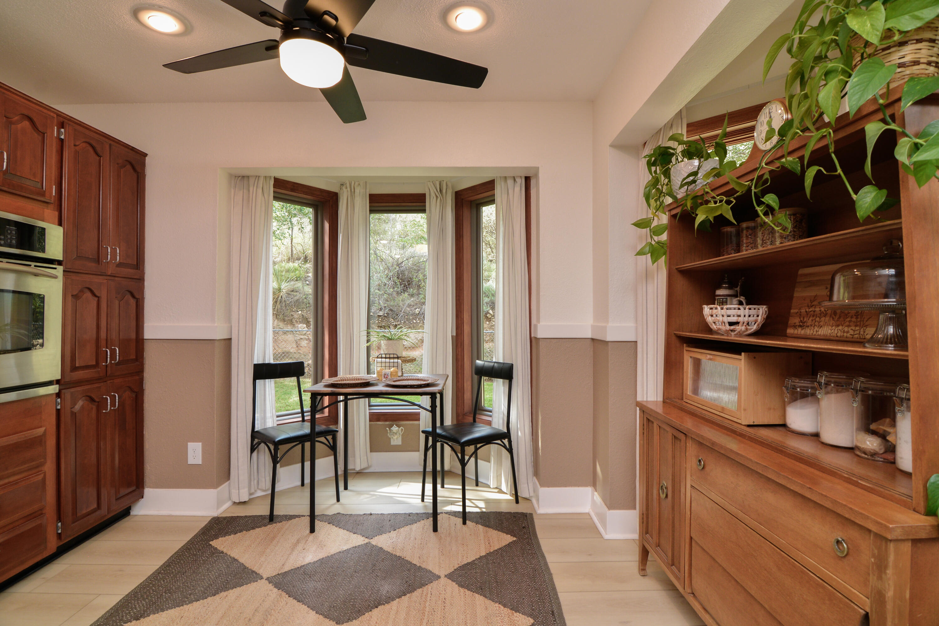 69 South Lake Shore Drive Ransom Canyon, TX 79366 - Photo 19 of 49 a view of a workspace with furniture and a window
