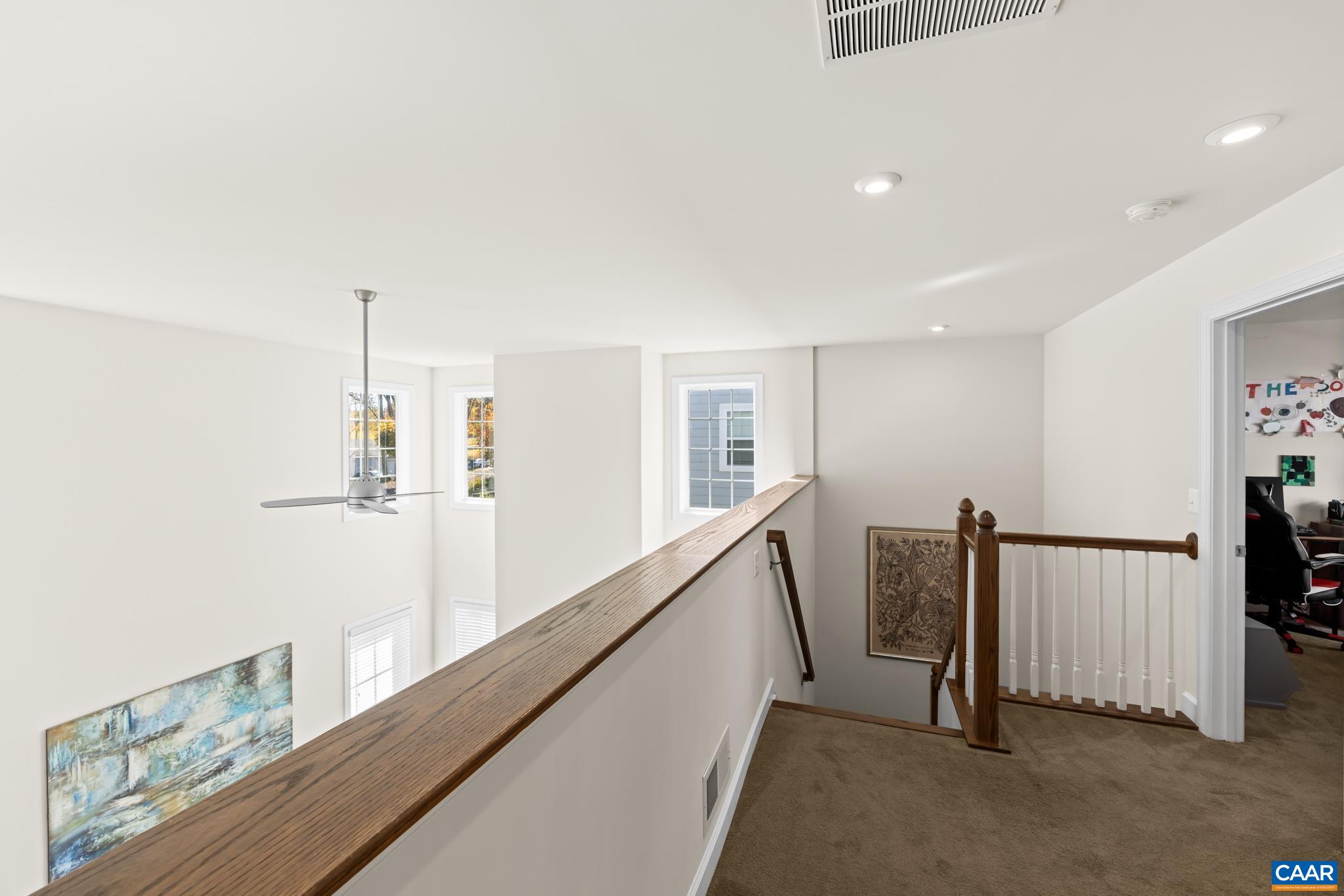 3490 Thicket Run Place Charlottesville, VA 22911 - Photo 33 of 63 a view of a hallway with staircase