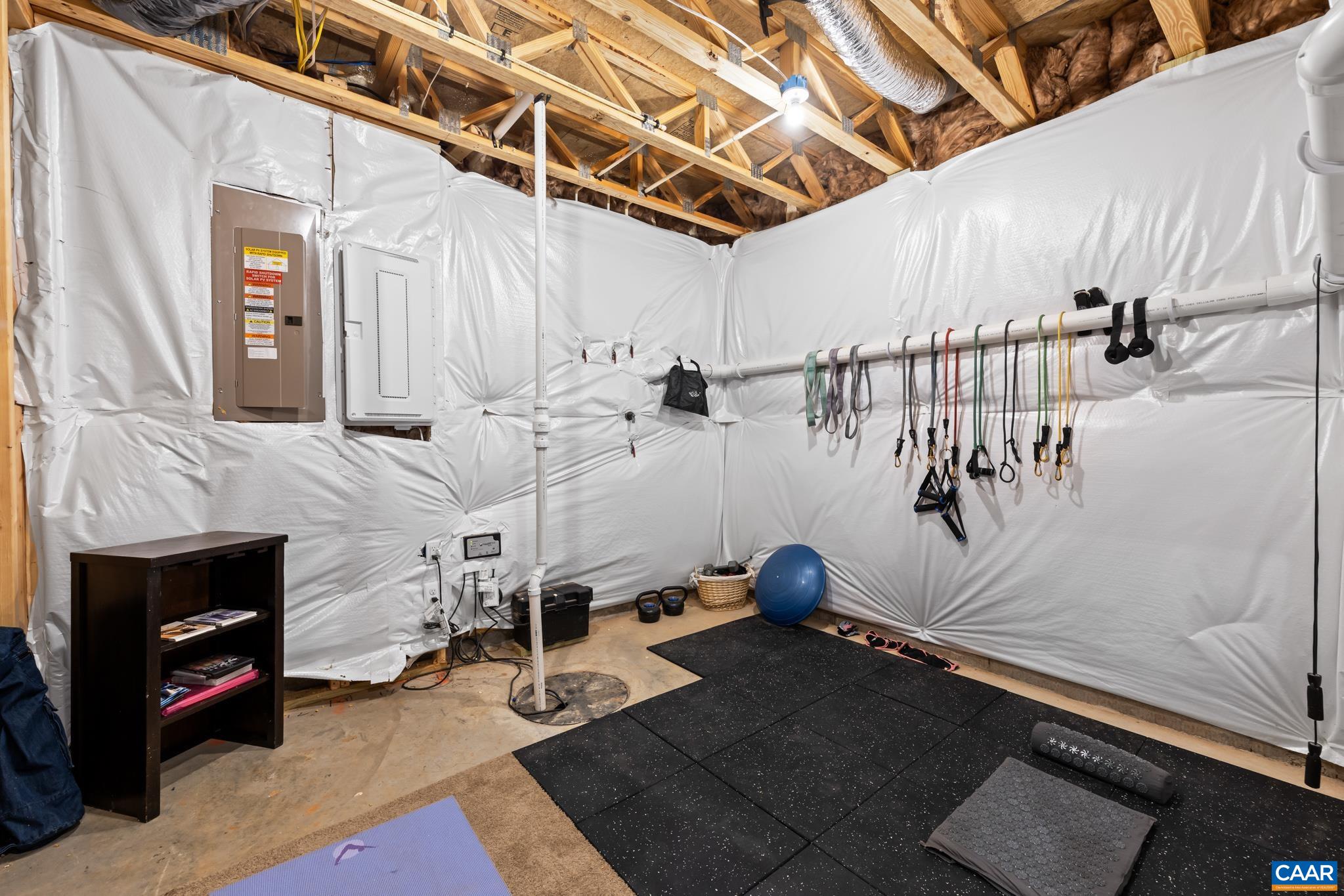 3490 Thicket Run Place Charlottesville, VA 22911 - Photo 42 of 63 a view of a room with storage space