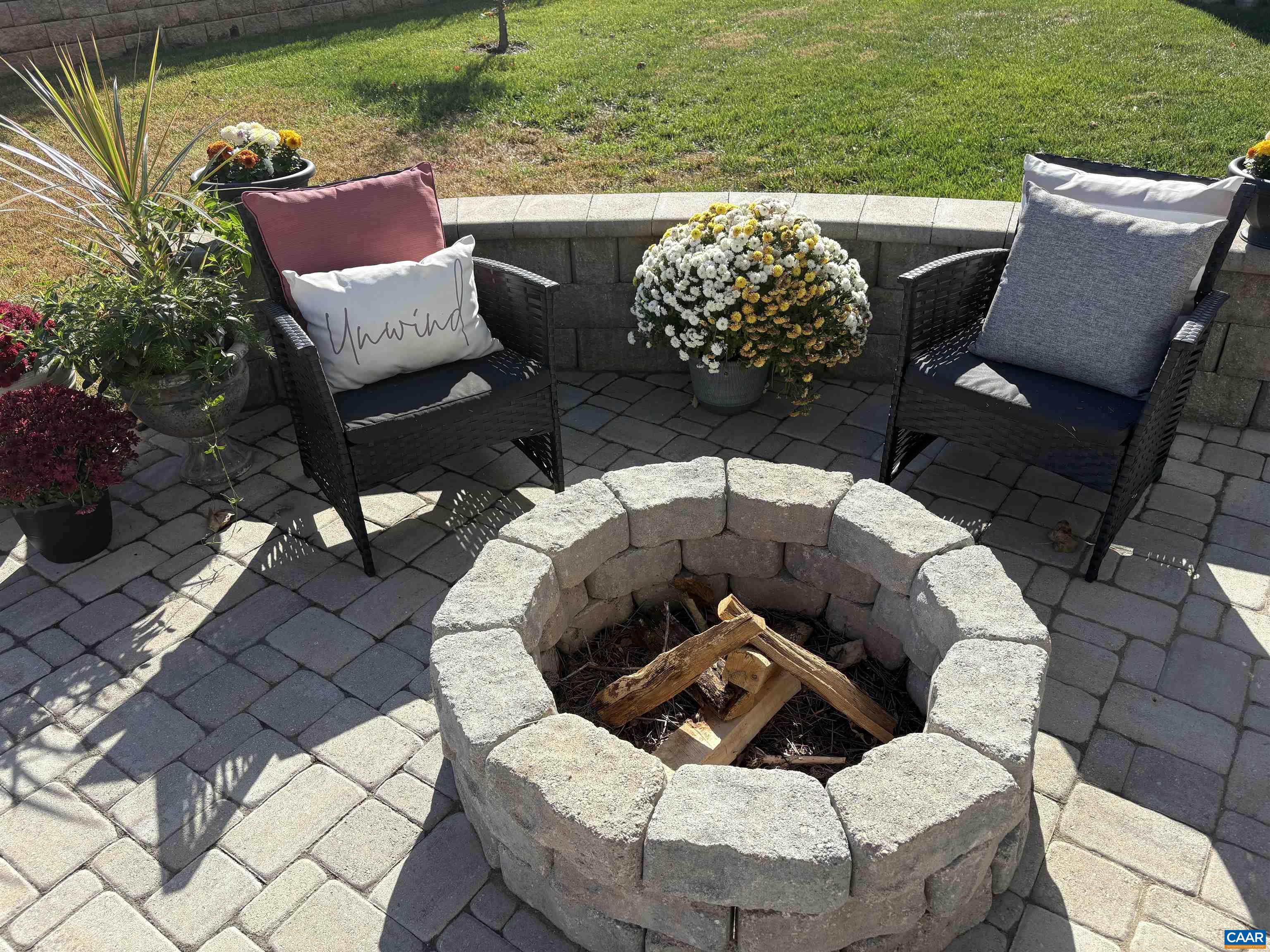 3490 Thicket Run Place Charlottesville, VA 22911 - Photo 47 of 63 a view of a patio in backyard
