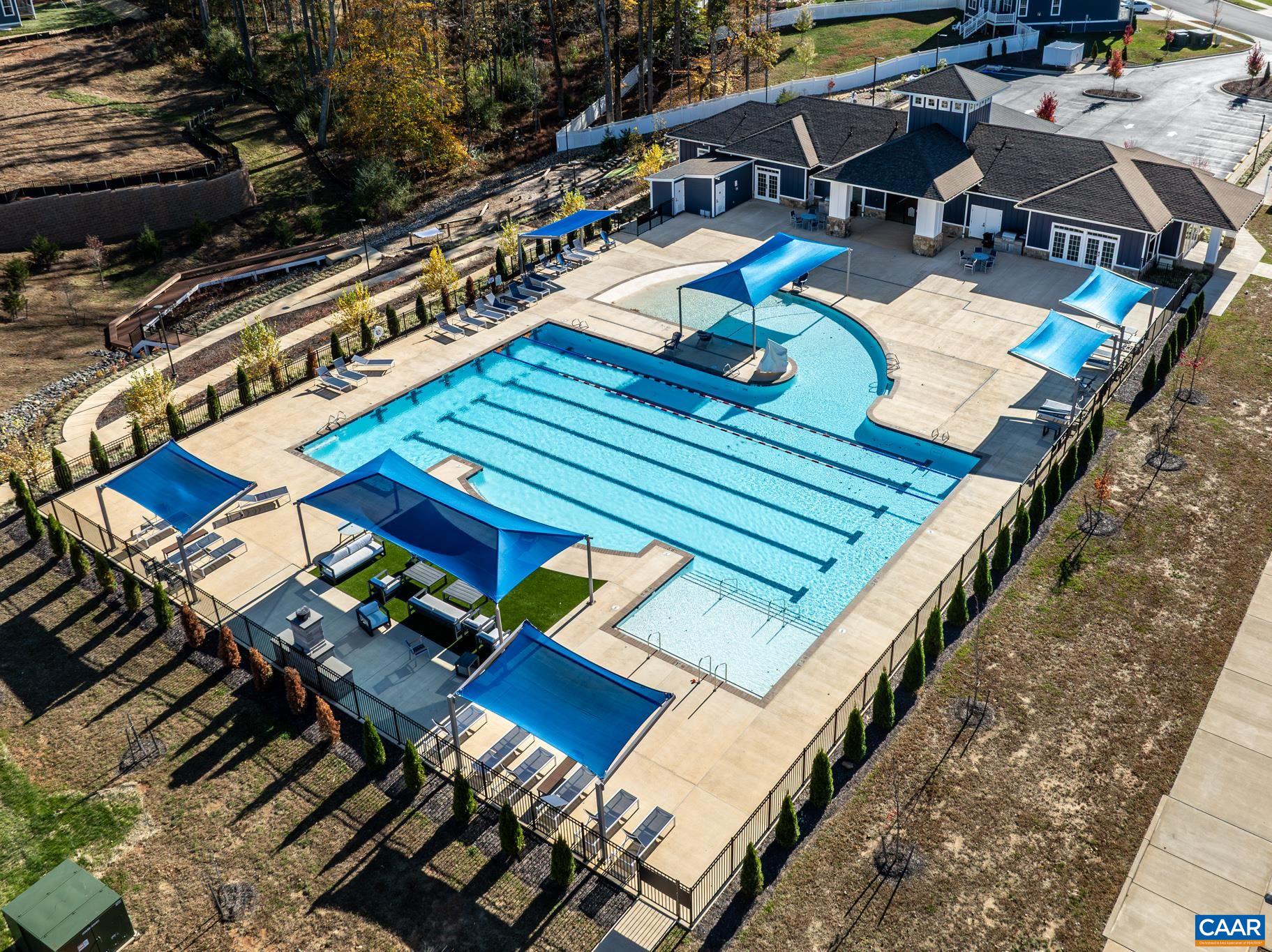 3490 Thicket Run Place Charlottesville, VA 22911 - Photo 55 of 63 a view of a chairs and table on the terrace