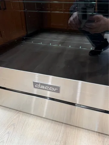 a close view of appliances